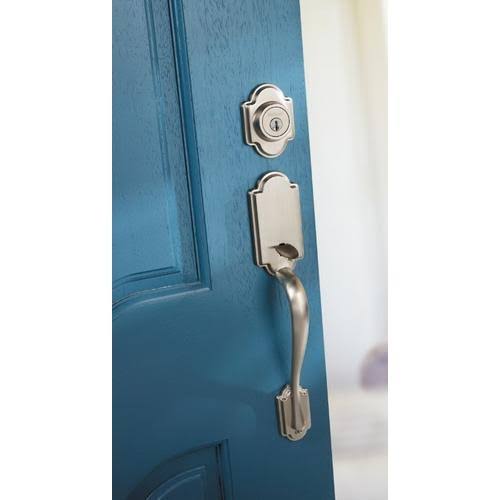 Satin Nickel Single Cylinder Handleset U10478