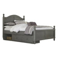 Twin Wood Storage Bed K223637