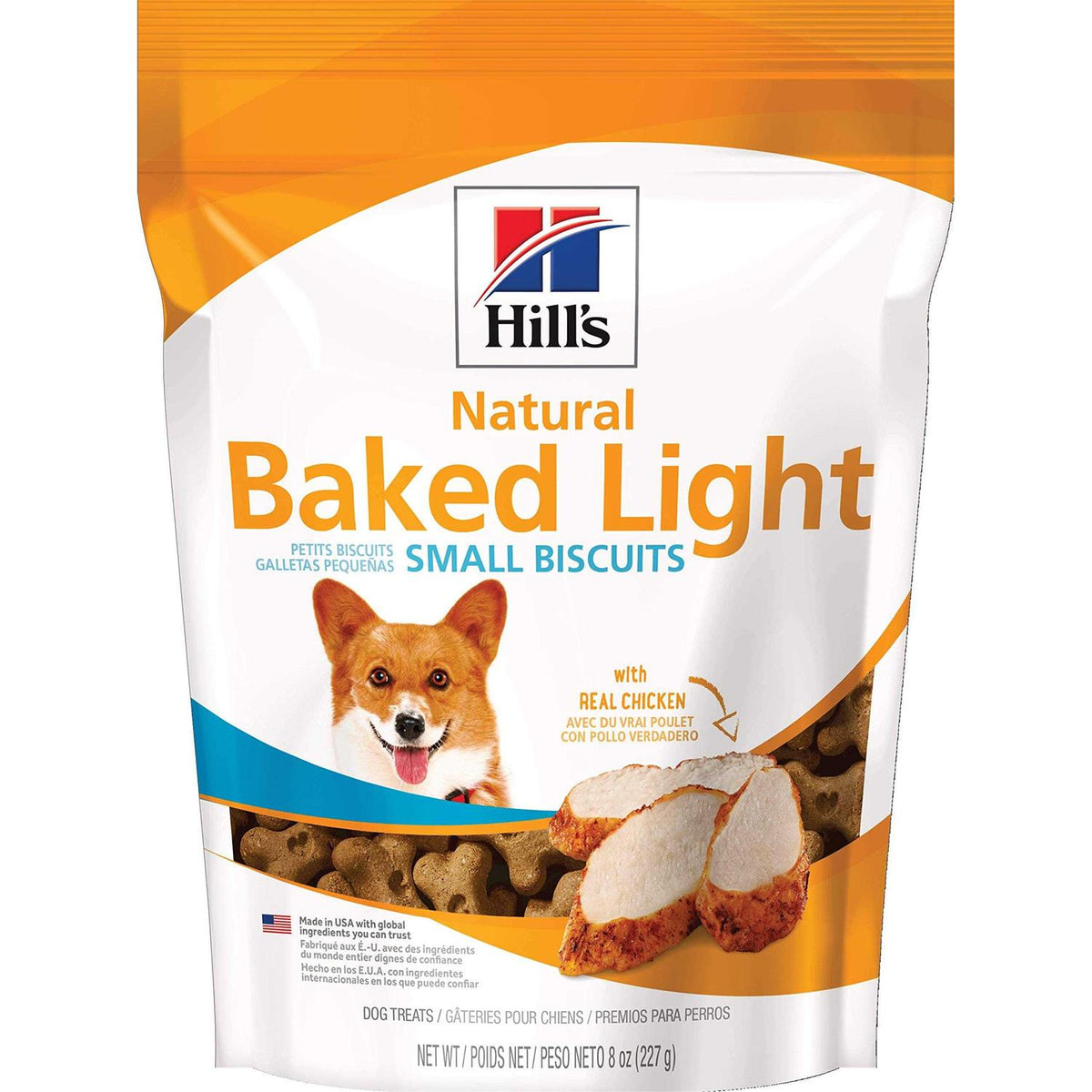 Natural Baked Light Biscuits with Real Chicken Dog Treats E792