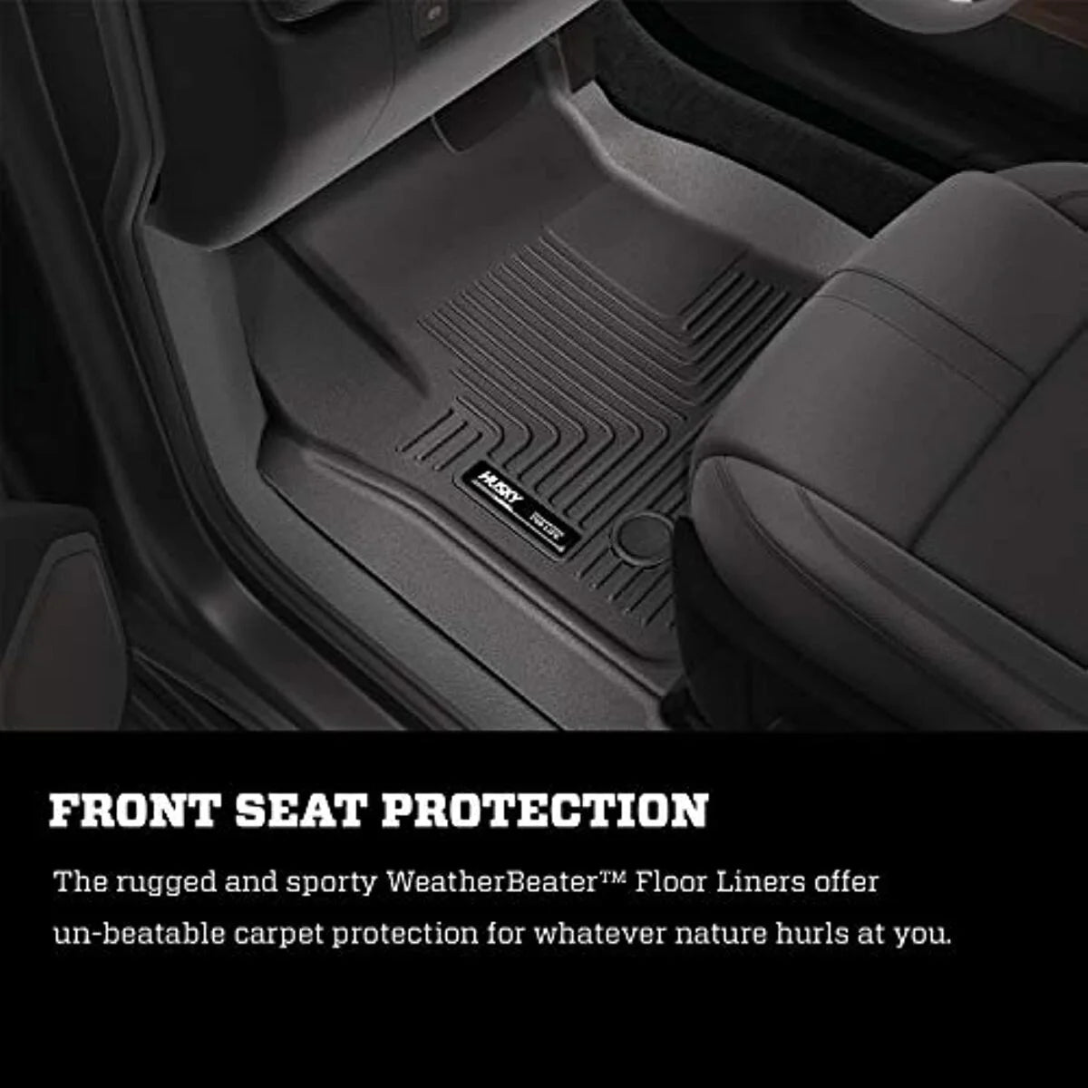 Black 2nd Seat Floor Liner A2926