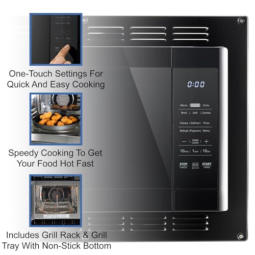 120V 1.0 Cu. Ft. Air Fryer & Convection Microwave Q958