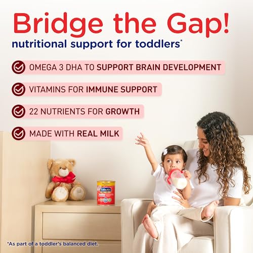 Toddler Nutritional Drink, Non-GMO Milk Powder, 24 Oz F878361