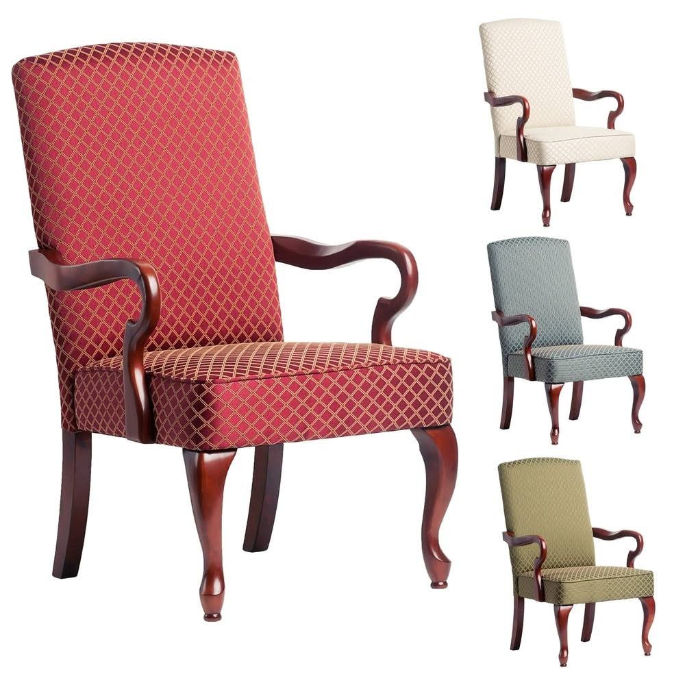 Gooseneck Accent Chair Beige V51339