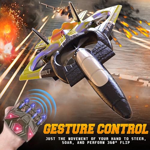 RC Airplane with LED Lights S49512
