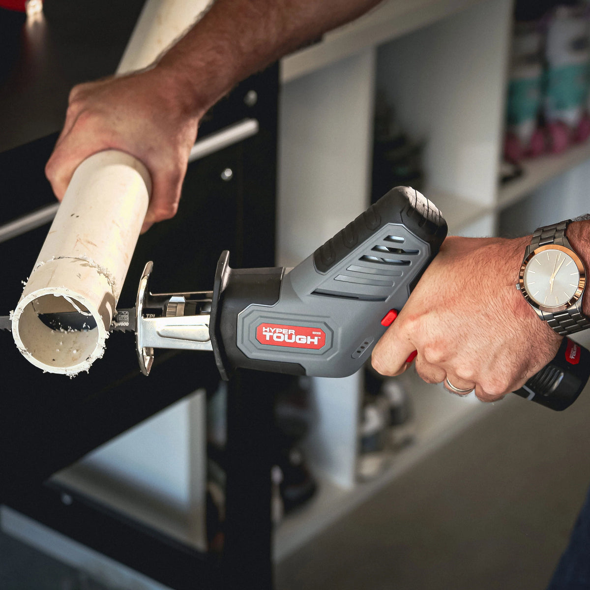 12V Max Lithium-Ion Compact Reciprocating Saw with Battery and Charger B642179