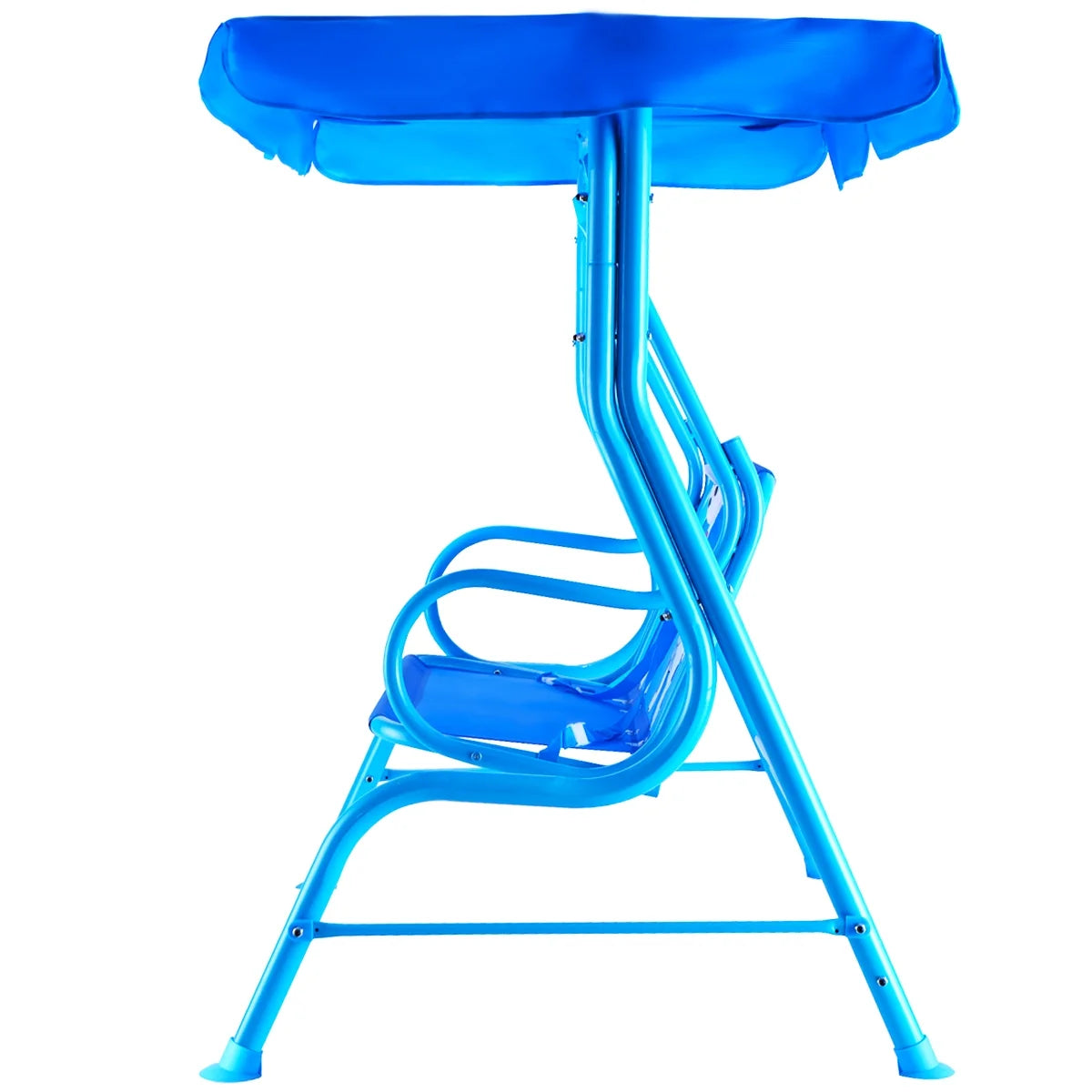 Kids 2 Person Patio Swing Chair with Canopy W265713