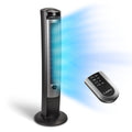 42 Tower Fan with Remote, Gray/Brown U85008