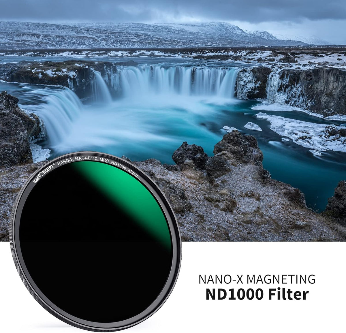 55mm ND1000 Lens Filter 10-Stop Neutral Density Filter Pack of 2 G508170