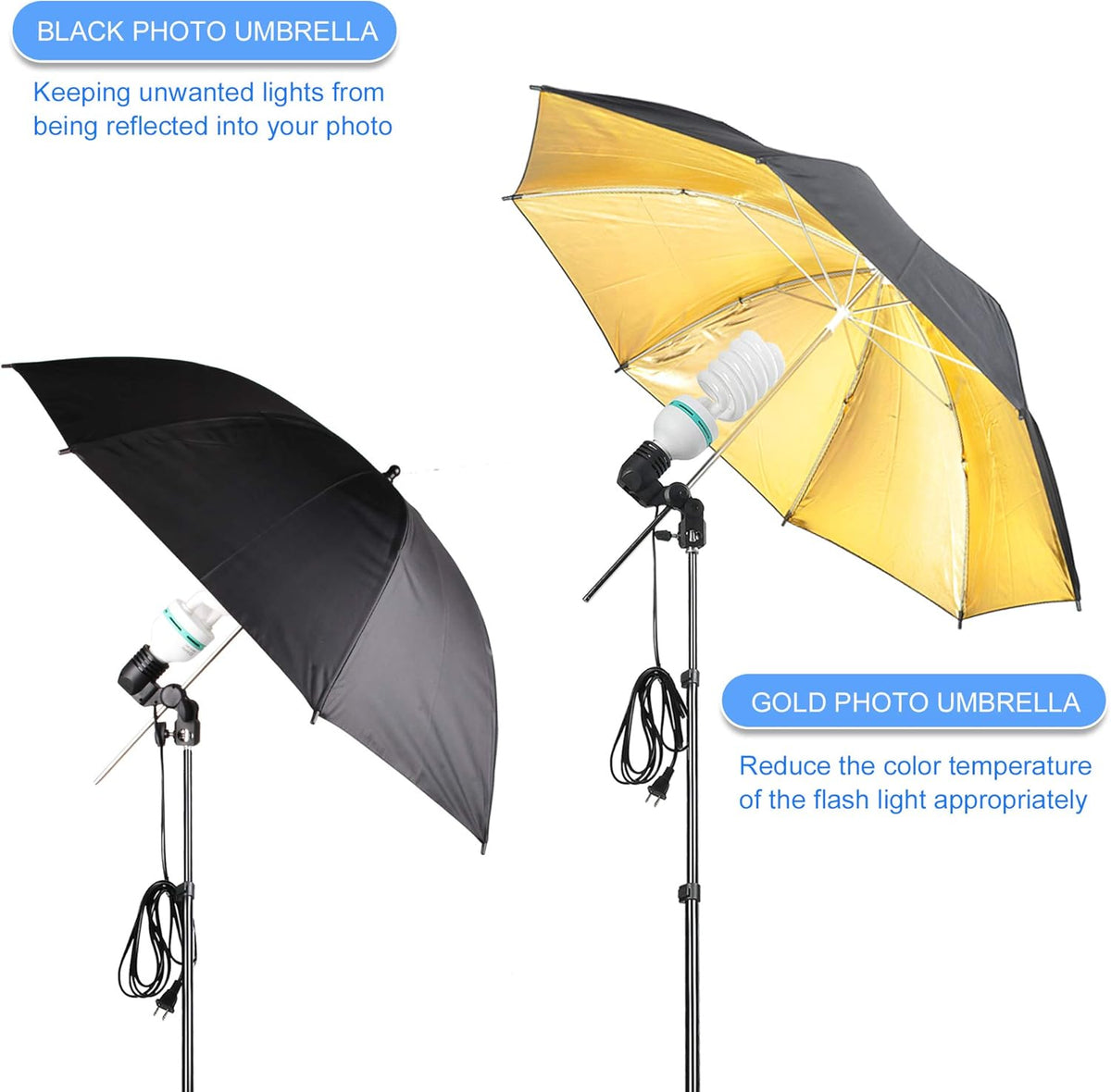 1575W 5500K Photo Video Studio Continuous Reflector Lights K505