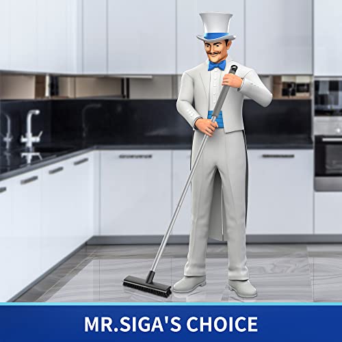 Unflagged Bristle Silicone Blade Broom G97000