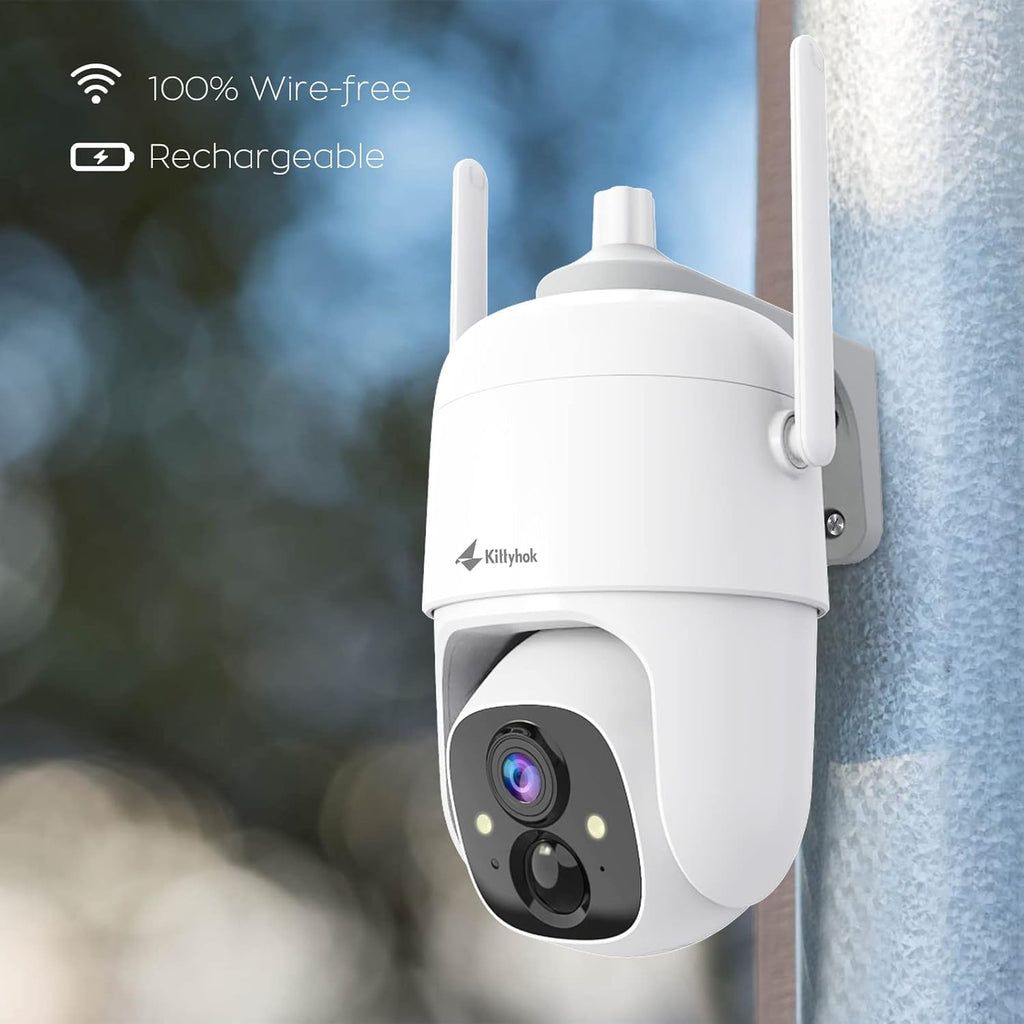 1080p PTZ WiFi Battery Powered Security Camera Z710034