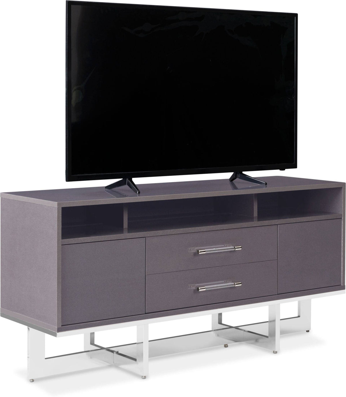 Gray TV Stand M56304