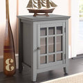 Gray 1 Door Accent Cabinet M529