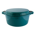 Enameled Cast Iron Dutch Oven with Grill Lid, 7-Quart D48722