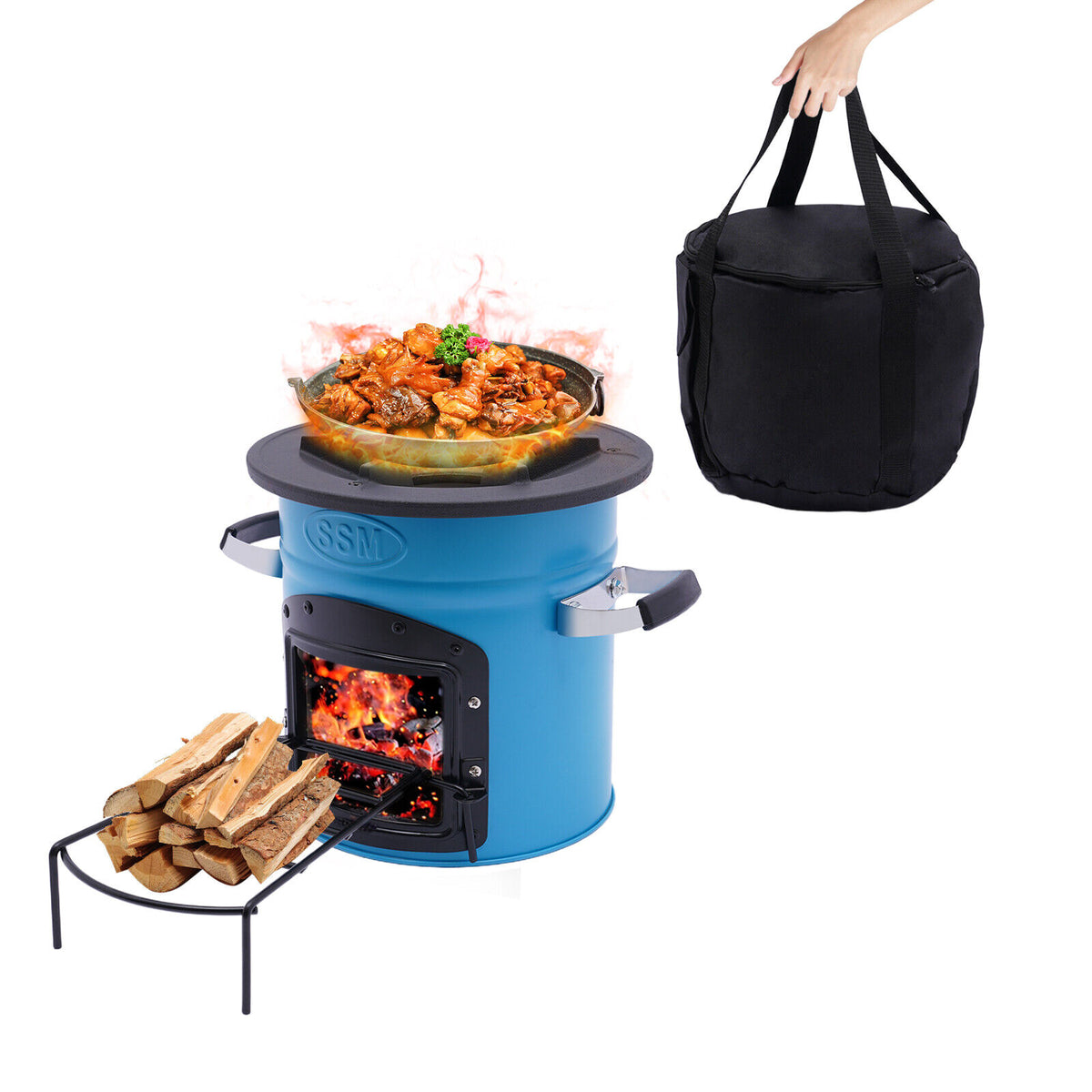 Outdoor Portable Camping Rocket Stove Y269