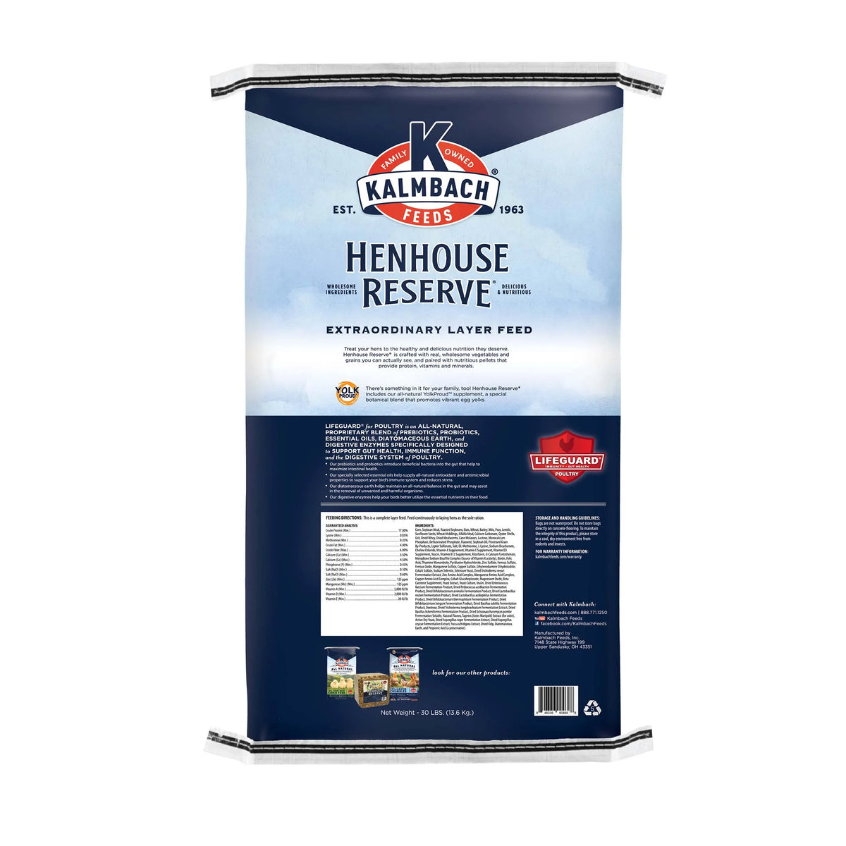 30 lb Whole Grain Layer Feed H776
