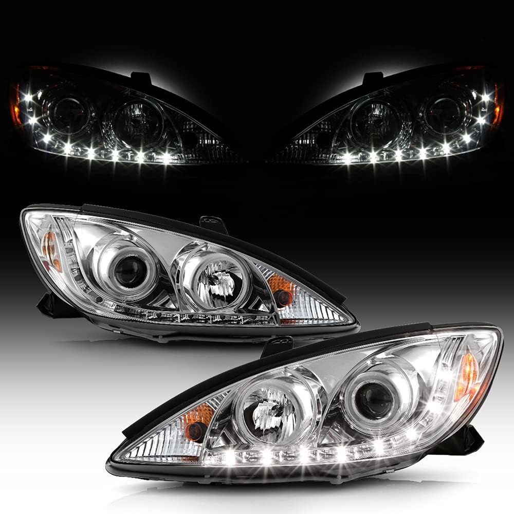 Chrome Housing Projector Headlights A5207