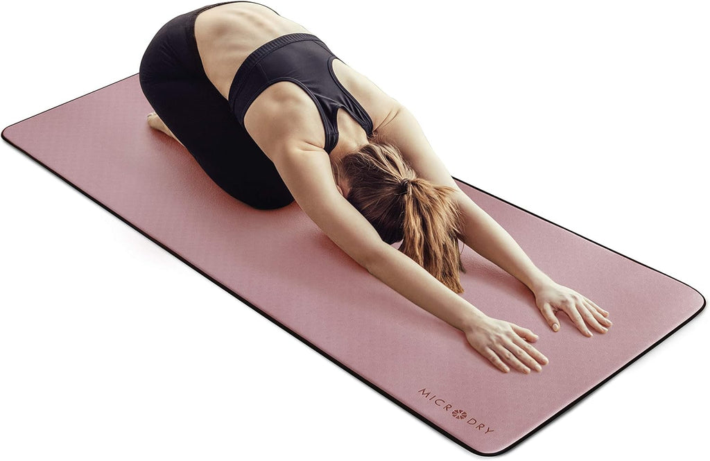 Fitness Exercise Mat with High Impact Foam & Carrying Strap W811780