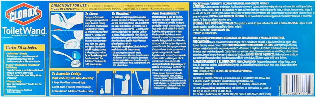 Disposable Toilet Cleaning Starter Kit N118125