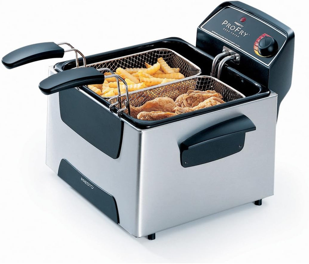 1800W 12-Cup Stainless Steel Deep Fryer O462914