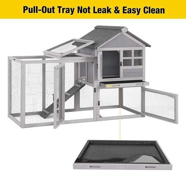 2 Story Big Bunny Cage with No Leak Tray T360