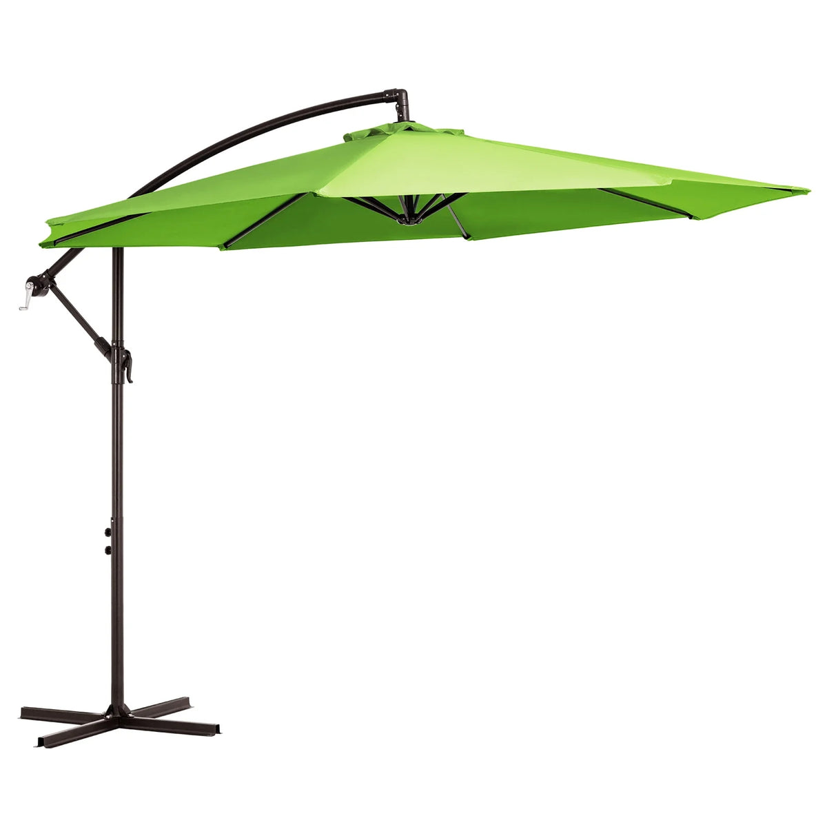 10ft Offset Hanging Cantilever Patio Umbrella Navy Blue P2382