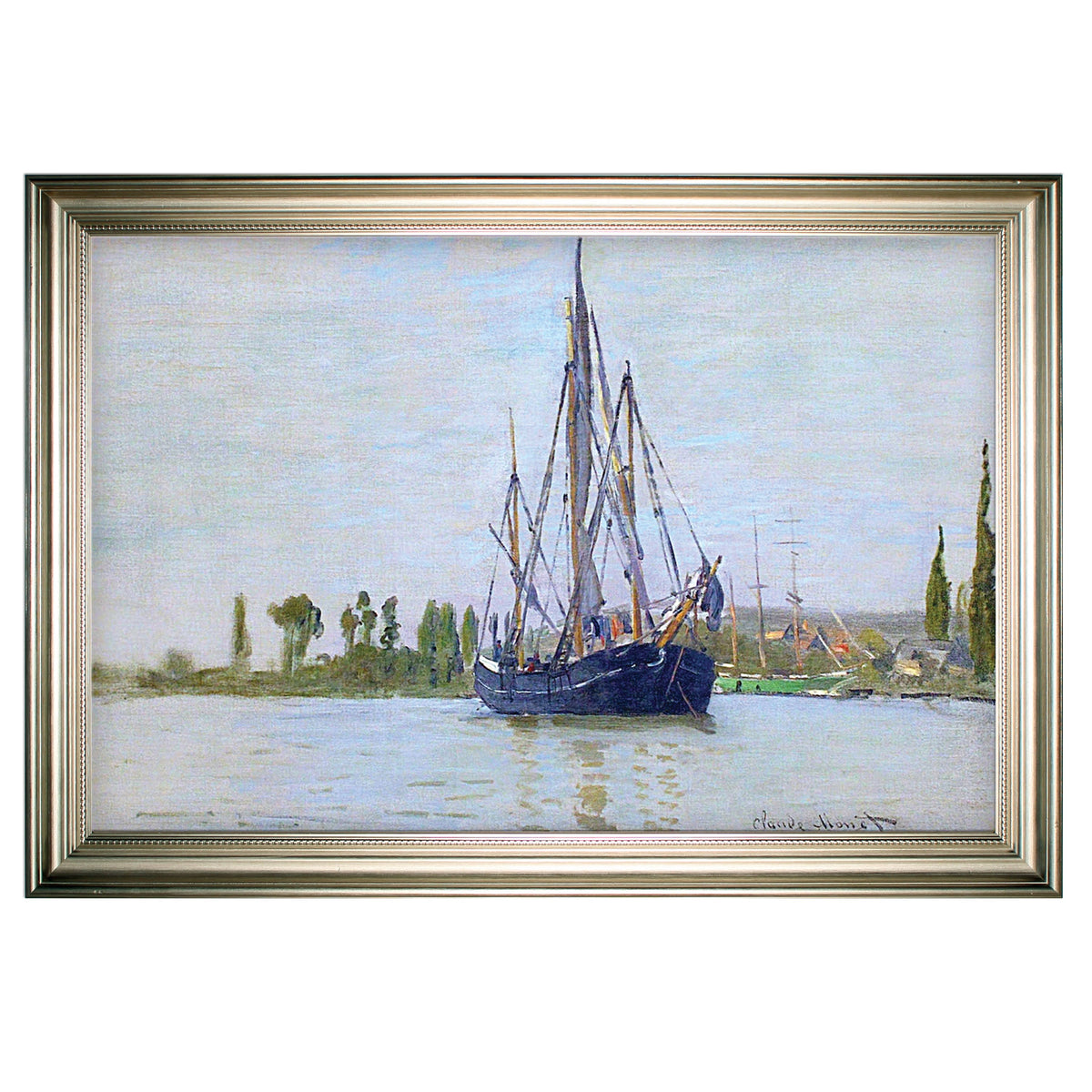 Silver Frame Sailing Boat G726