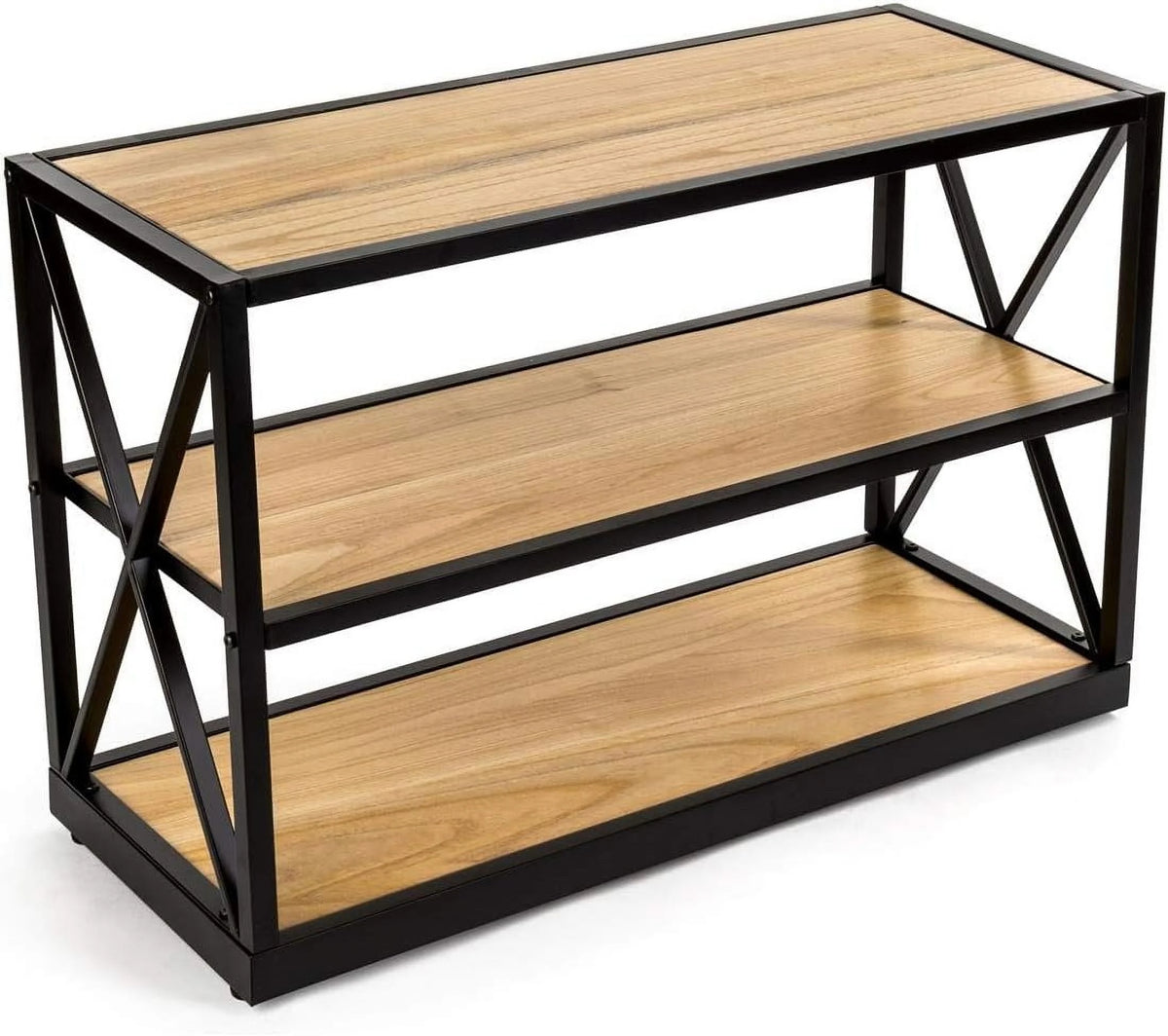 Industrial 3-Shelf Solid Pine Unit C90565