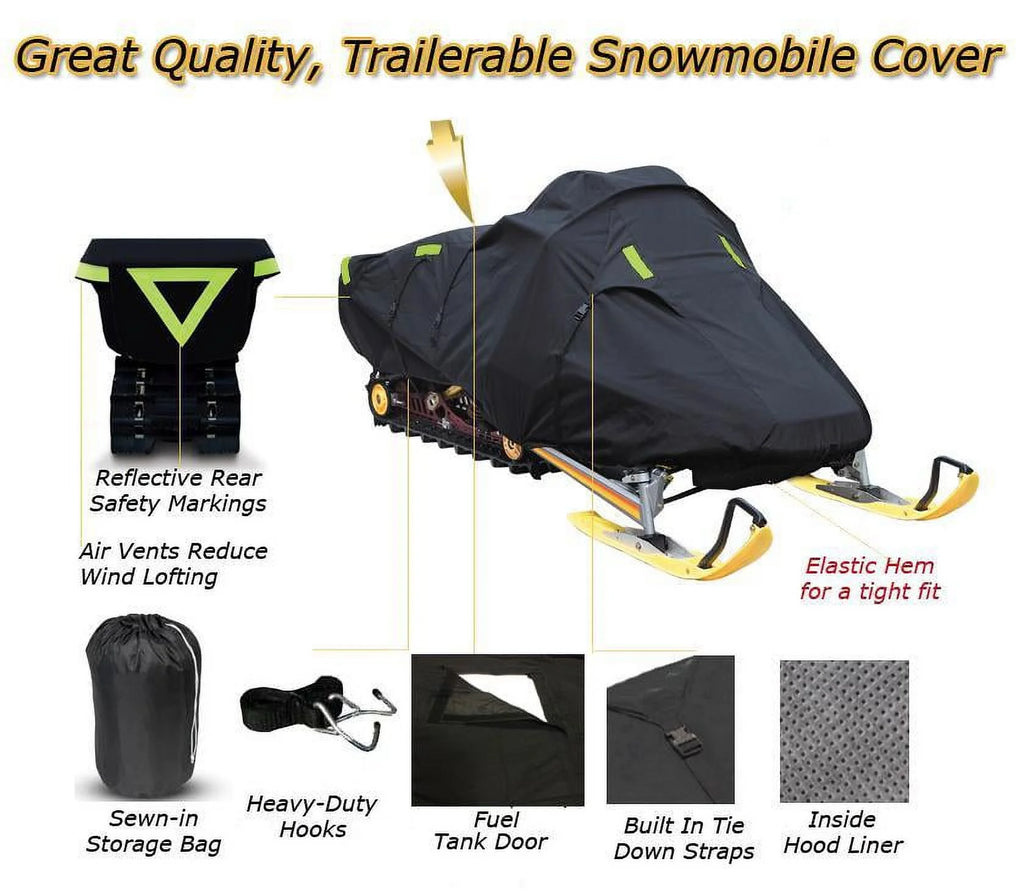Trailerable 600 Denier Snowmobile Cover Z361680