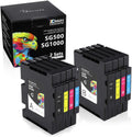 Sublimation Ink Cartridge 8-Pack for Sawgrass Virtuoso SG500 SG1000 Printer R335100