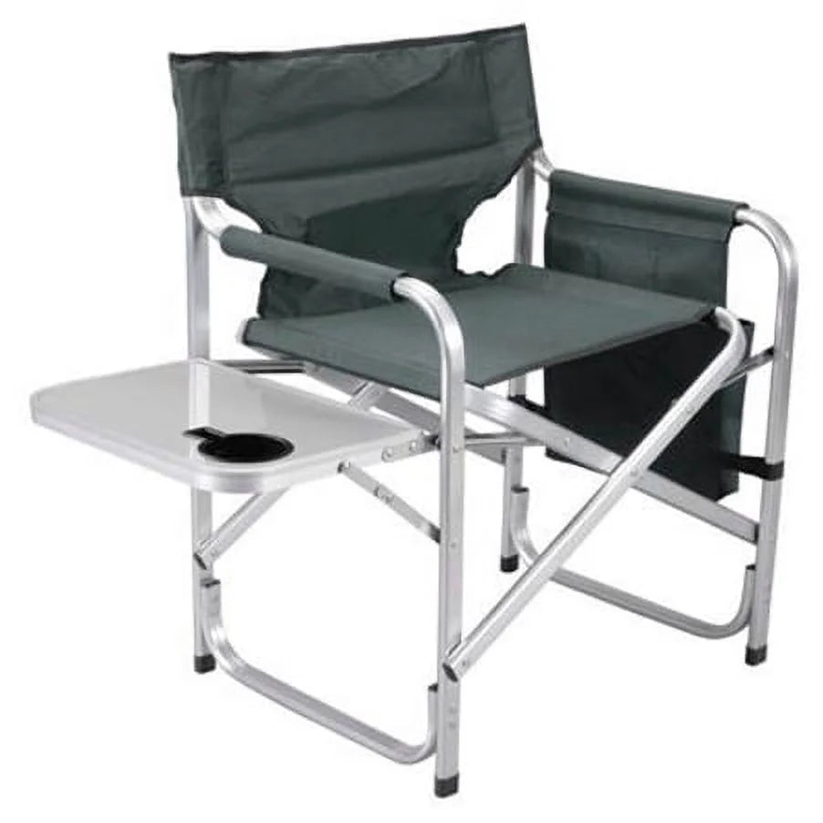 Green Director's Chair with Folding Tray M518