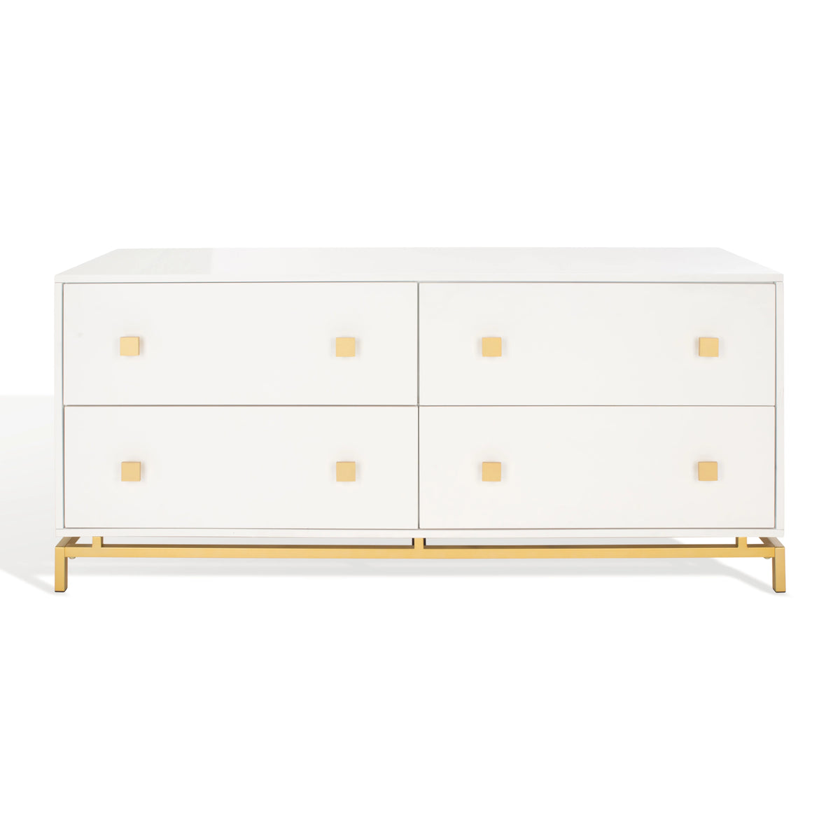 White 4-Drawer Dresser N89877