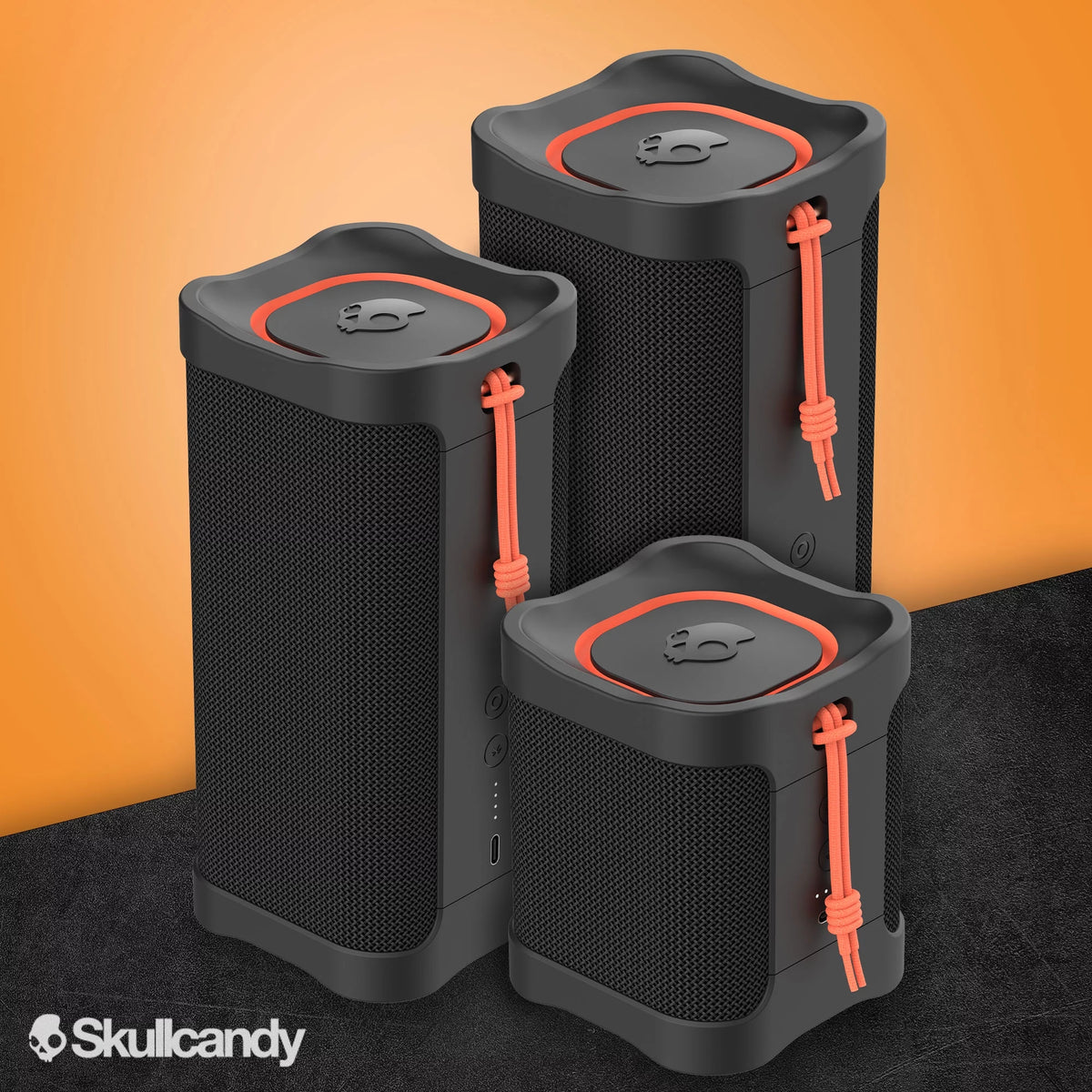 Black Compact Wireless Speaker R8278