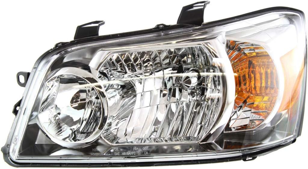 Driver Side Halogen Headlight Assembly N87885