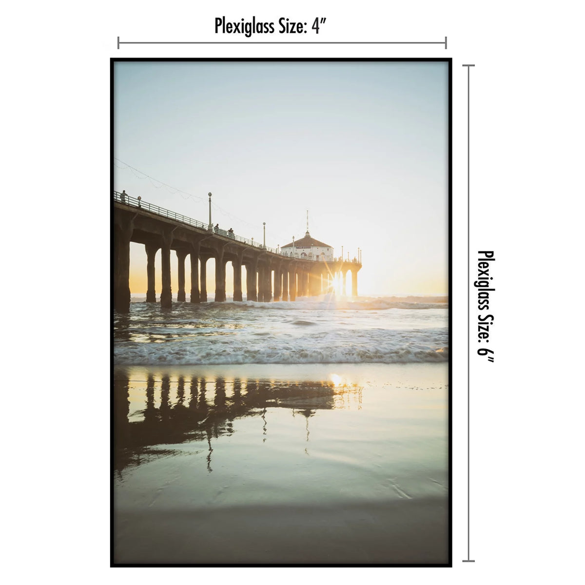 Black Set of 12 4x6 Picture Frames Q6305