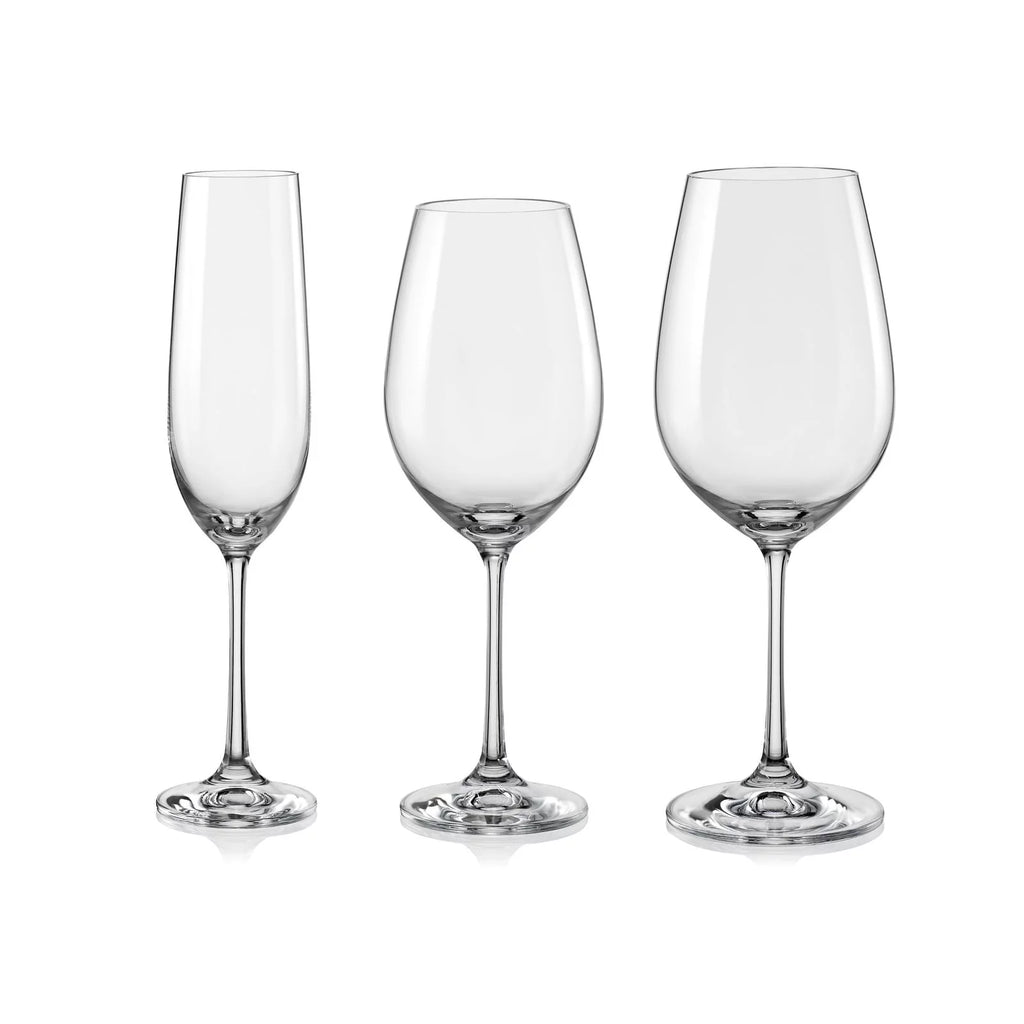 Burgundy Wine Glasses Set of 6 P52002