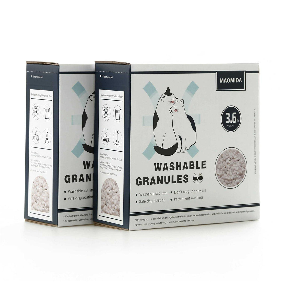 Washable Compostable Flushable Cat Litter Refills 7.2lbs V412825