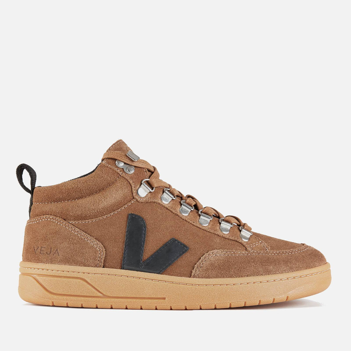 Suede Brown Black High Top Trainers W74448