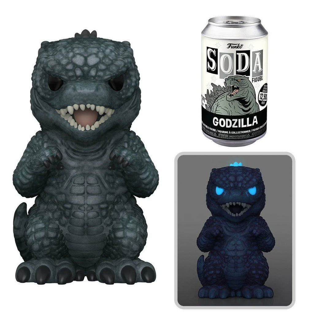 Godzilla Vinyl Soda Figure (Glow Chase) B8054