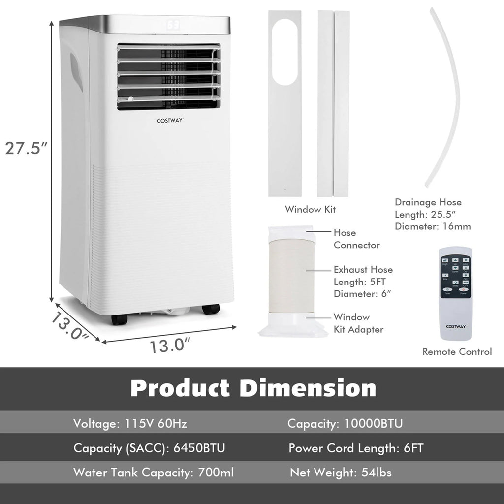 5000 BTU Portable Air Conditioner R6933