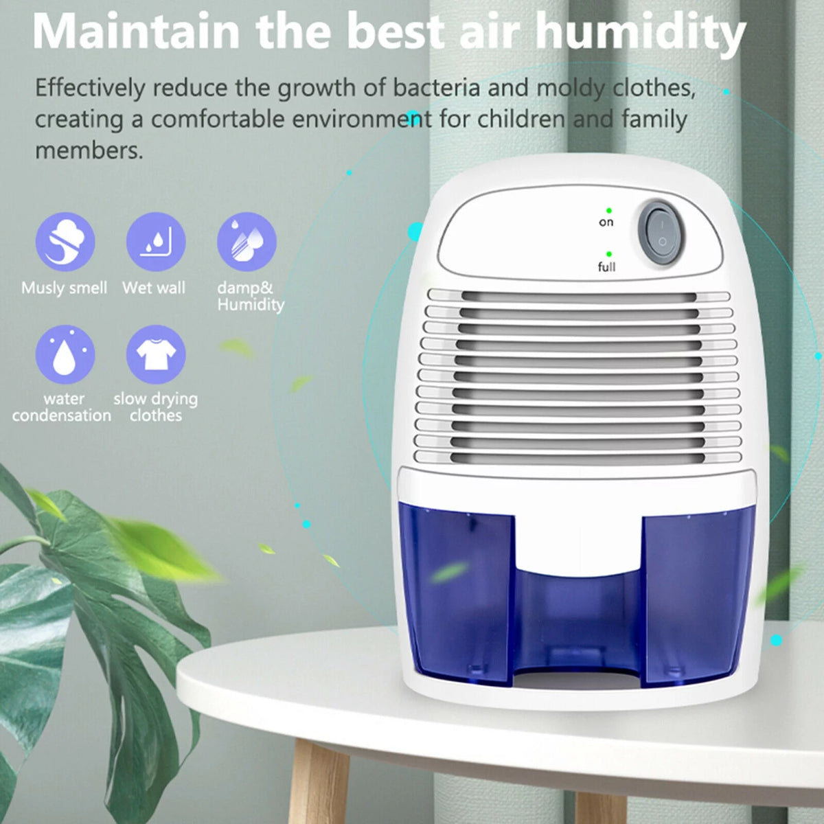 Portable Dehumidifier Moisture Absorber M912232