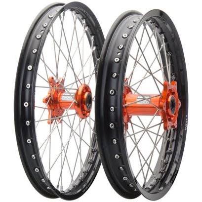 Black Rim Front Rear Wheel 160 x 21 / 215 x 19 G2913
