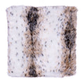 18" x 18" Faux Fur Pillow with Zipper Closure J389