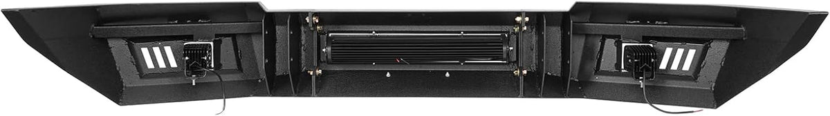 Front Bumper with License Plate Mount and LED Lights V20697