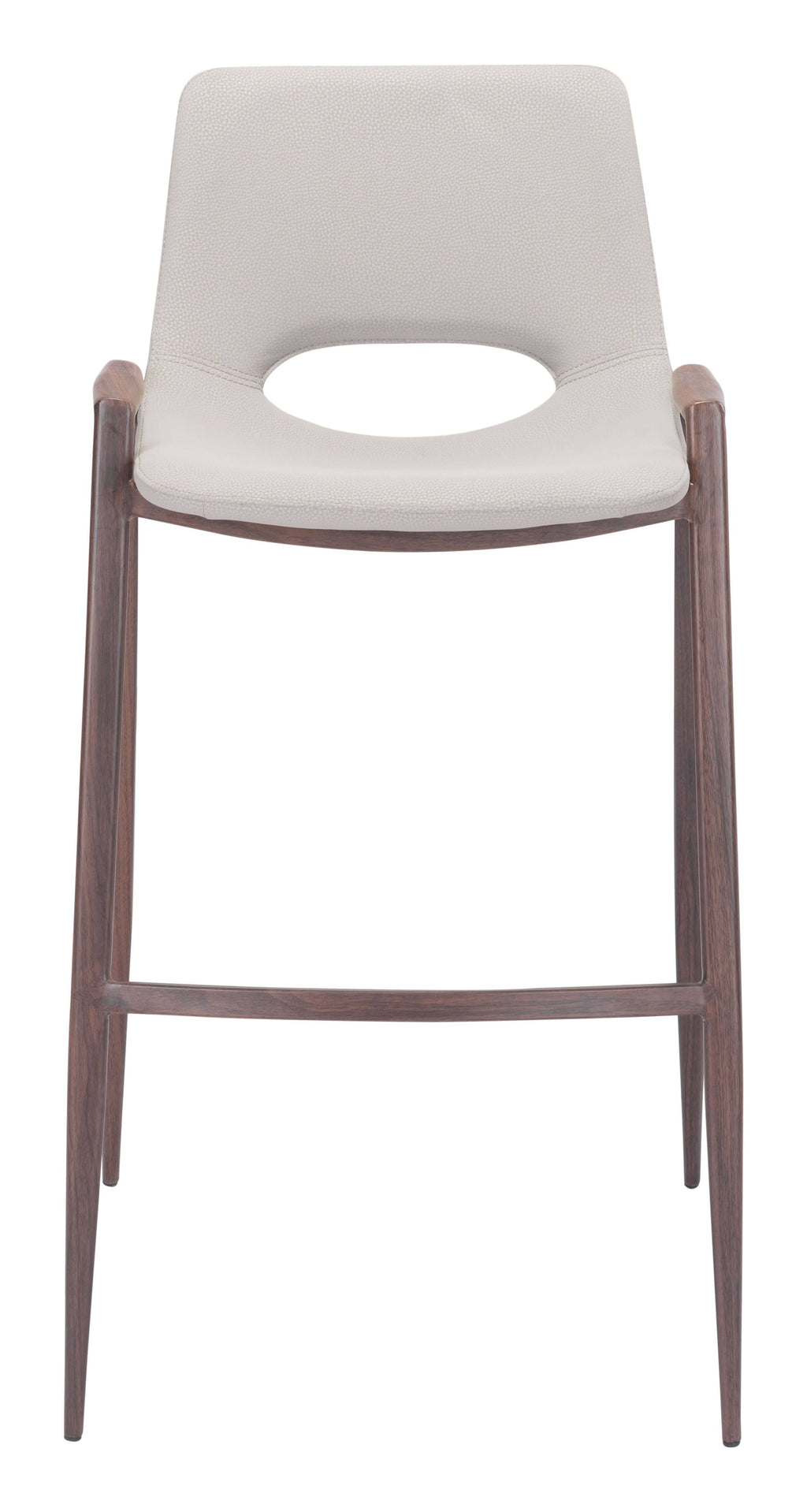 Beige Bar Chair, Set of 2 Q958173