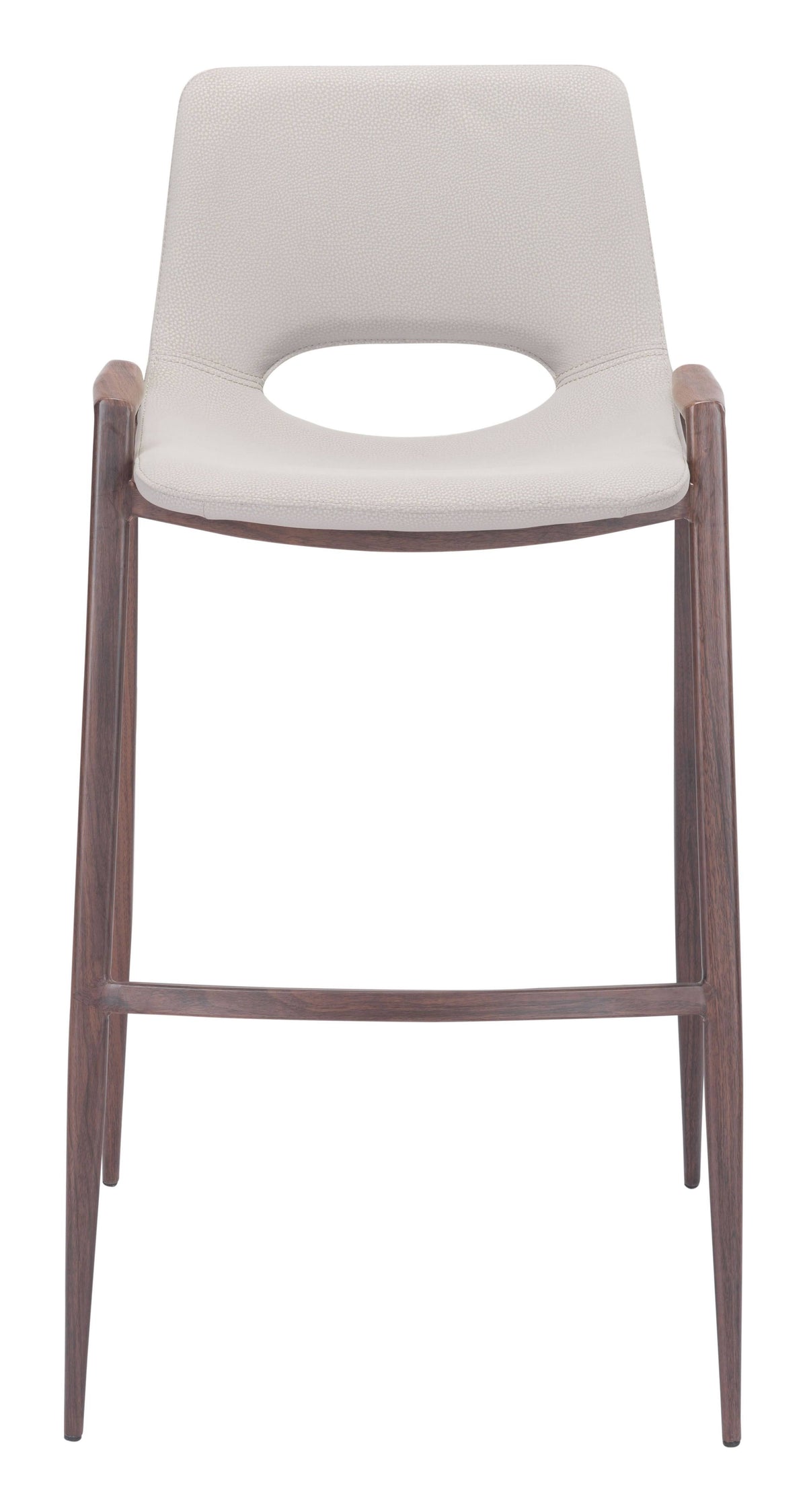 Beige Bar Chair, Set of 2 Q958173