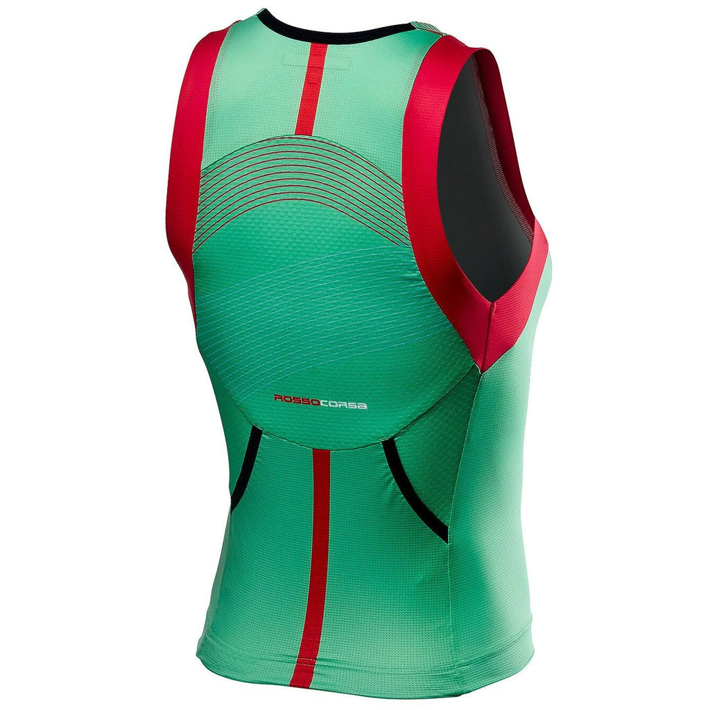Jade Green Tri Singlet Z25392