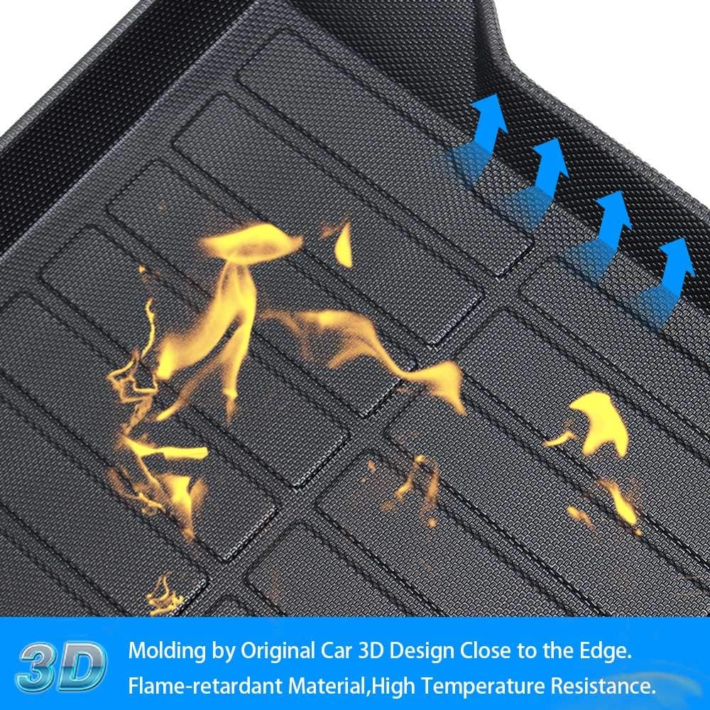 Black TPO Cargo Mat for Ford Escape Hybrid D983537