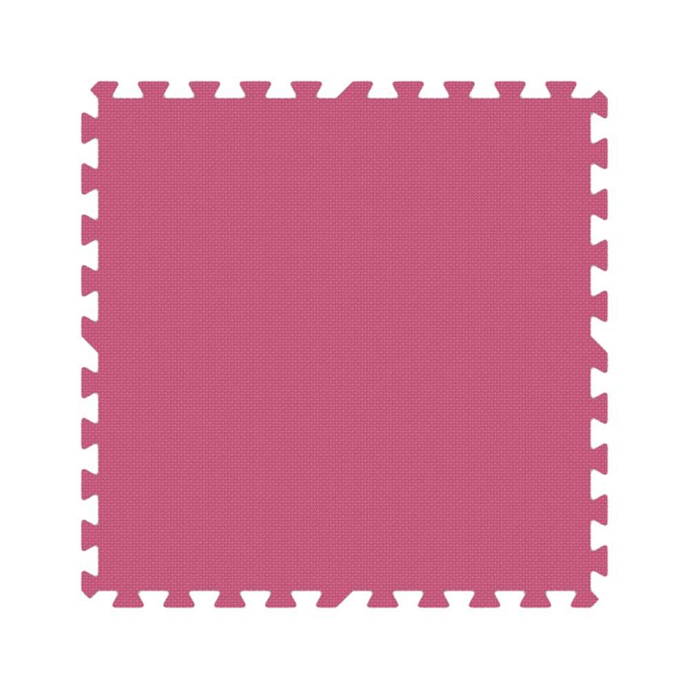 Pink Interlocking Foam Floor Mat Set V1075