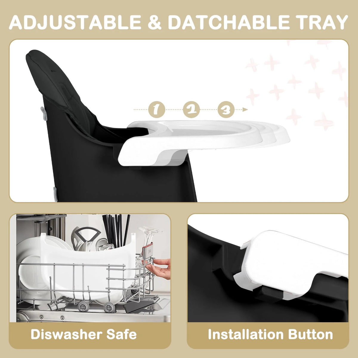 8 in 1 Baby High Chair P4939